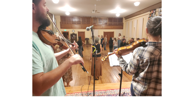 Kick up your heels at the old-time dance in Enterprise